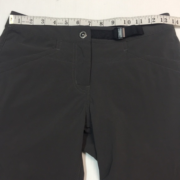 MEC Women’s Taupe lightweight Hiking Capris. Sz 2 - Picture 8 of 11